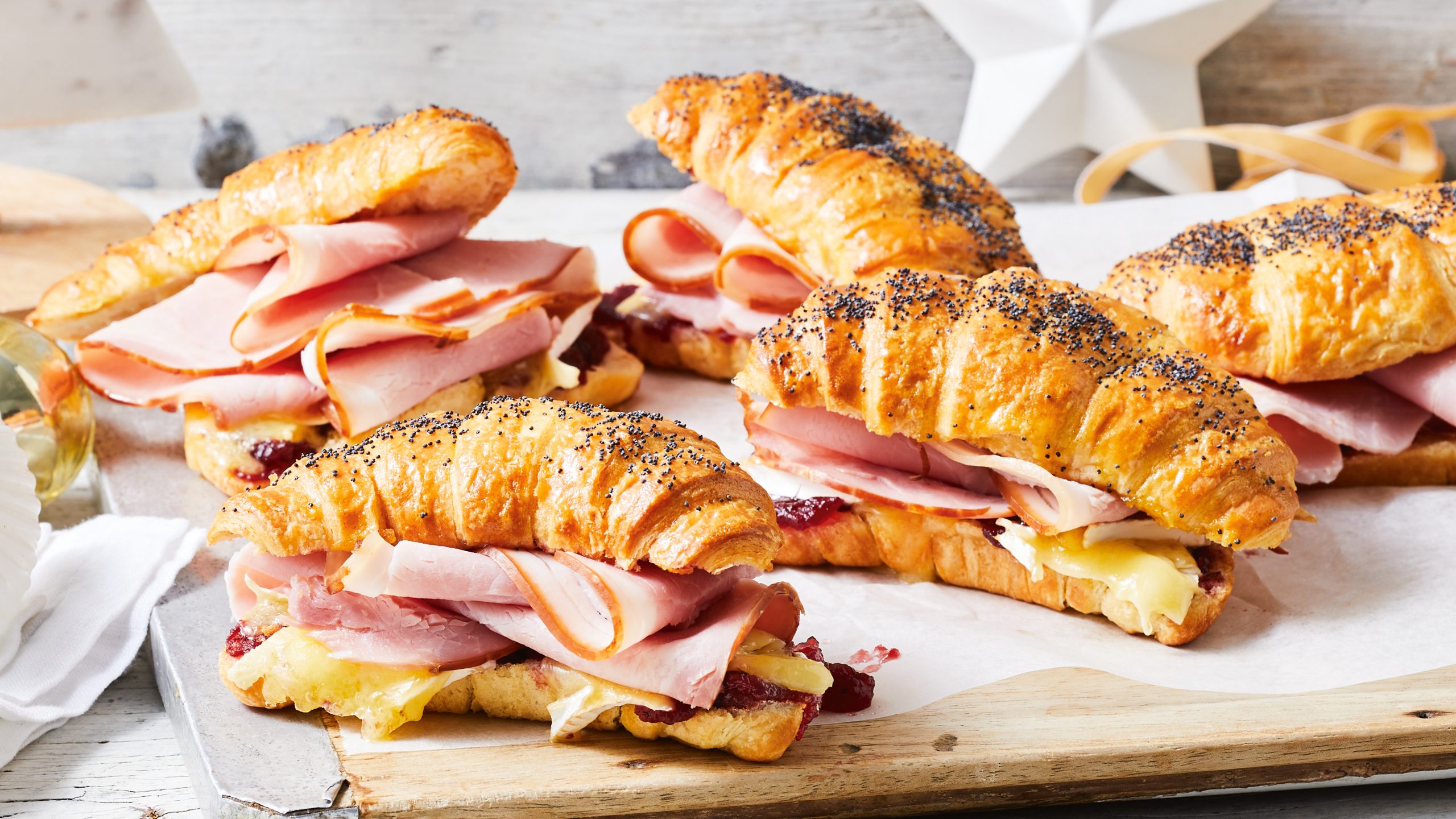 Christmas Ham Croissants Recipe - D'Orsogna